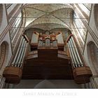 Sankt Marien in Lübeck " Blick zur Orgel, aus meiner Sicht...."