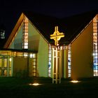 Sankt Markus Kirche bei Nacht