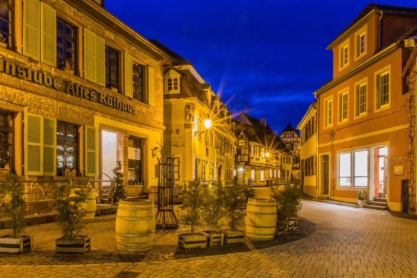 Sankt Martin zu blauen Stunde