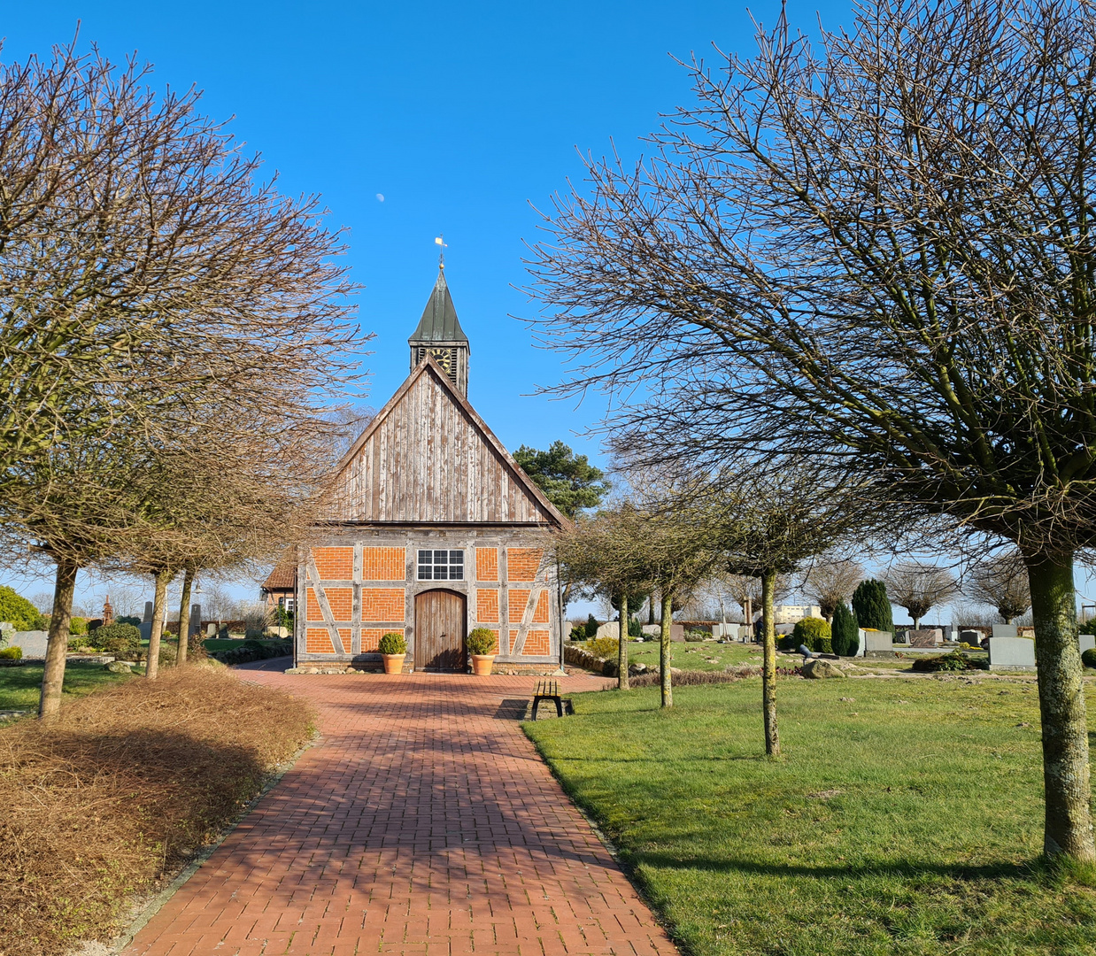 Sankt Nikolaus Kapelle in Wittorf (Nähe Visselhövede - Niedersachsen)