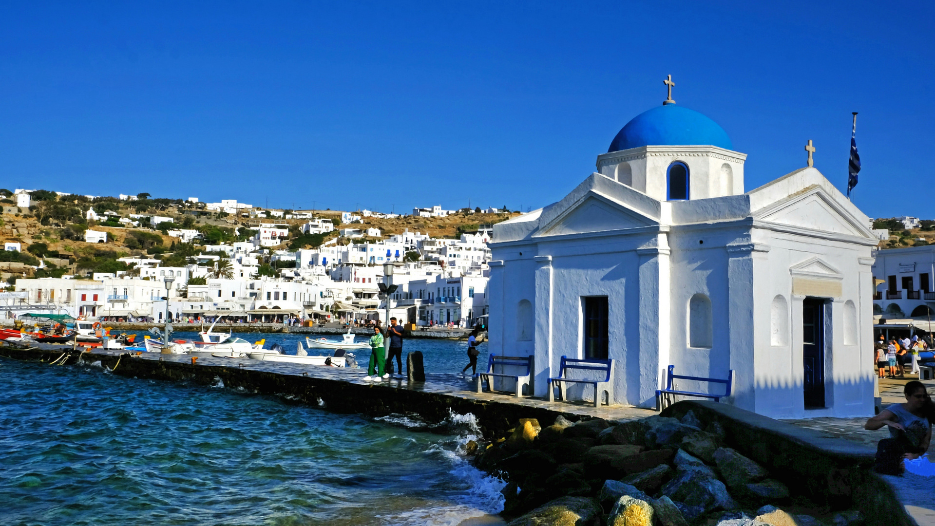 Sankt Nikolaus Kirche, Mykonos Stadt