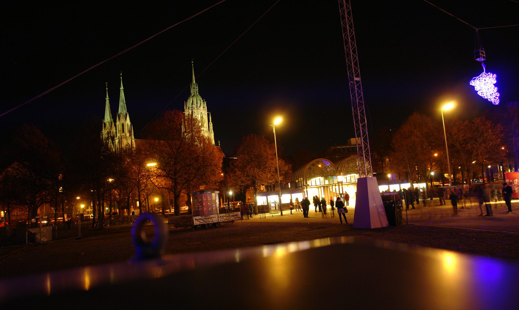 Sankt Paul und U-Bahn Station