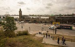 Sankt Pauli - St.Pauli Hafenstraße - Landungsbrücken