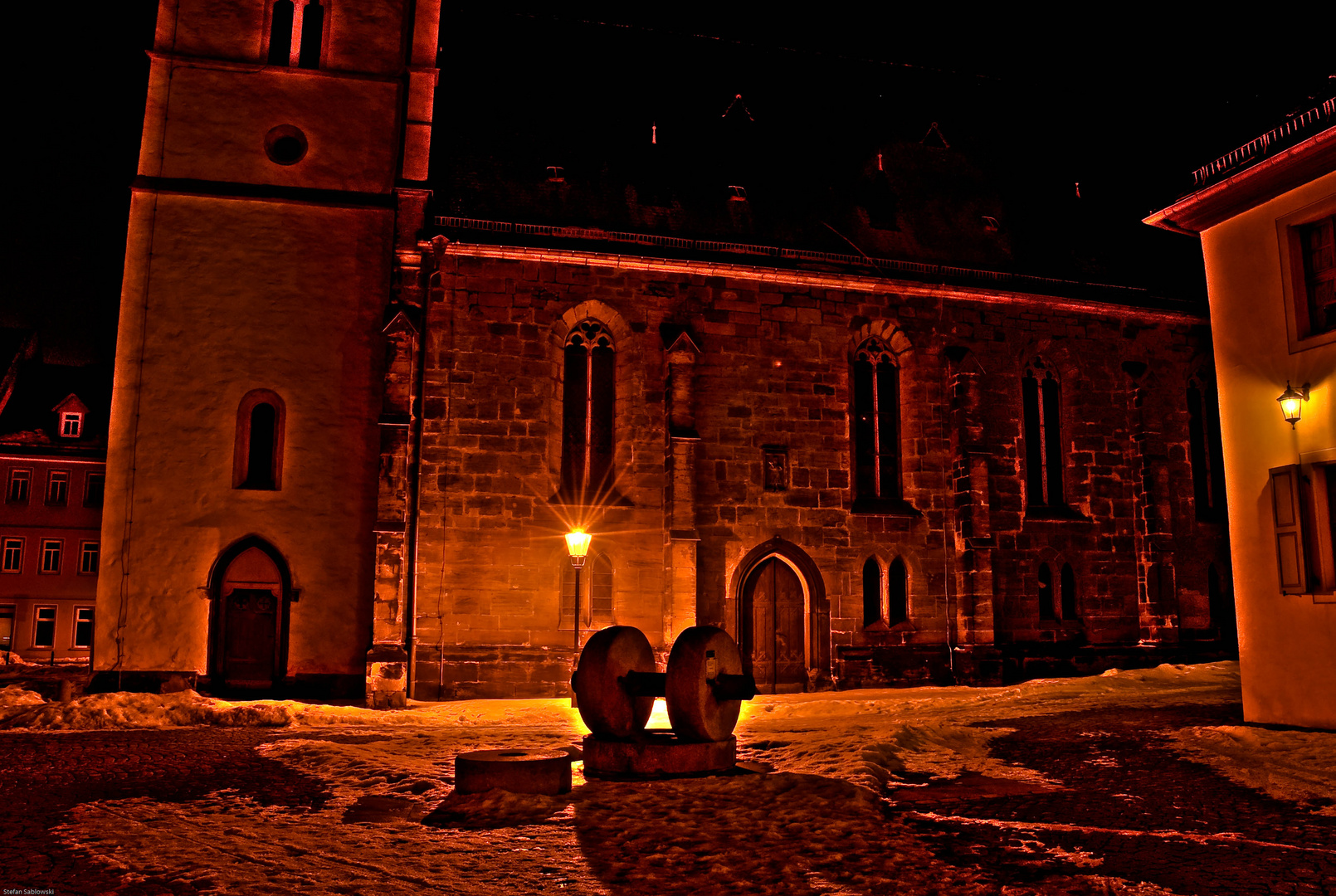 Sankt Peter bei Nacht