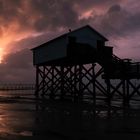 Sankt Peter Ording im Dezember 2019