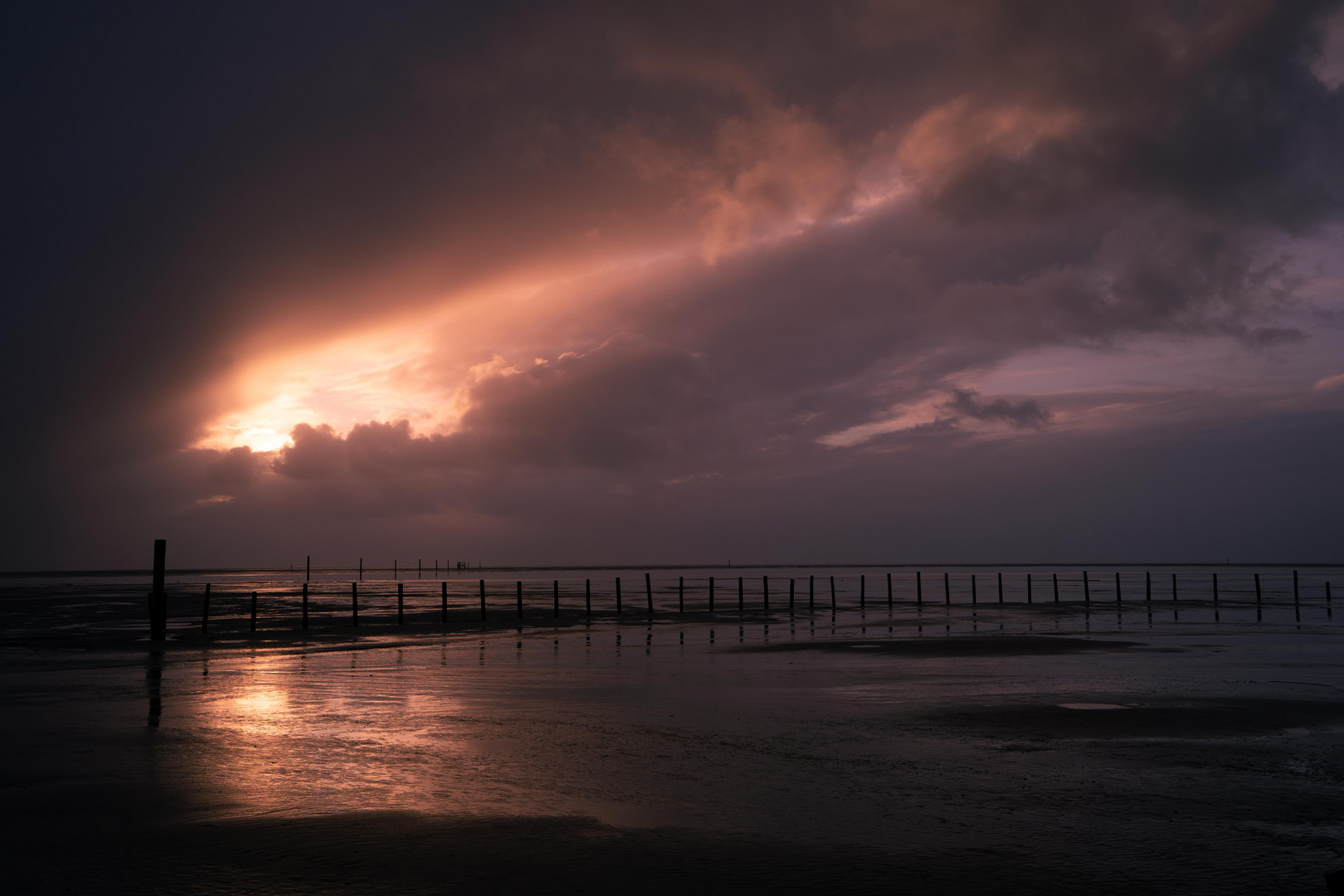 Sankt Peter Ording im Dezember 2019