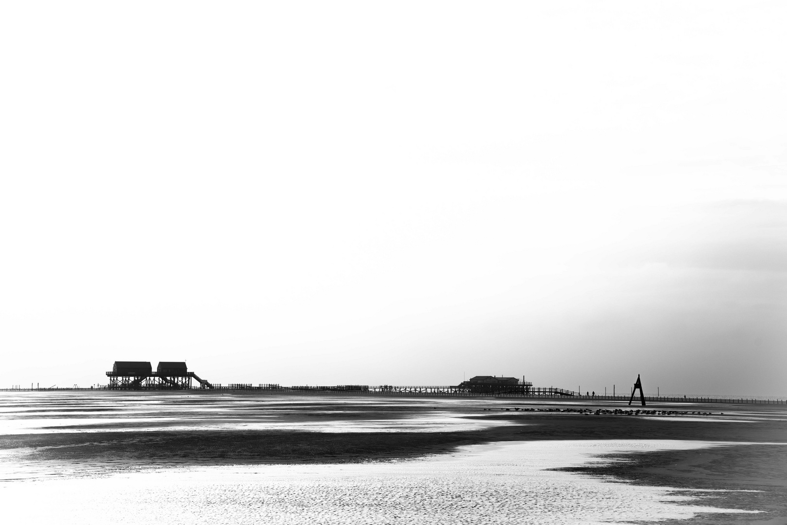 Sankt Peter Ording im Dezember 2019