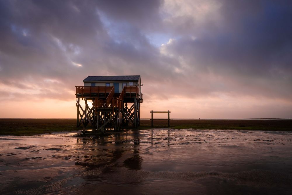 Sankt Peter Ording im Dezember 2019 Foto &amp; Bild landschaft