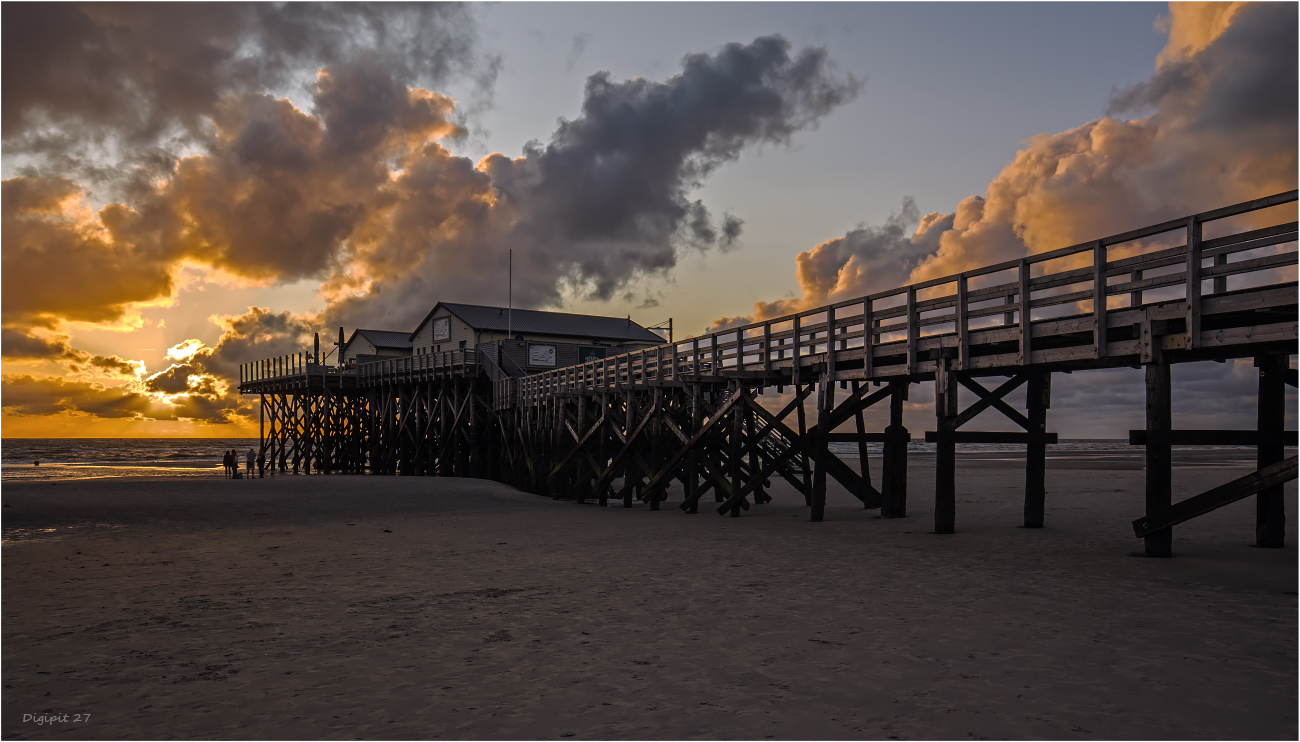 Sankt Peter Ording Pfahlbauten 2020-02