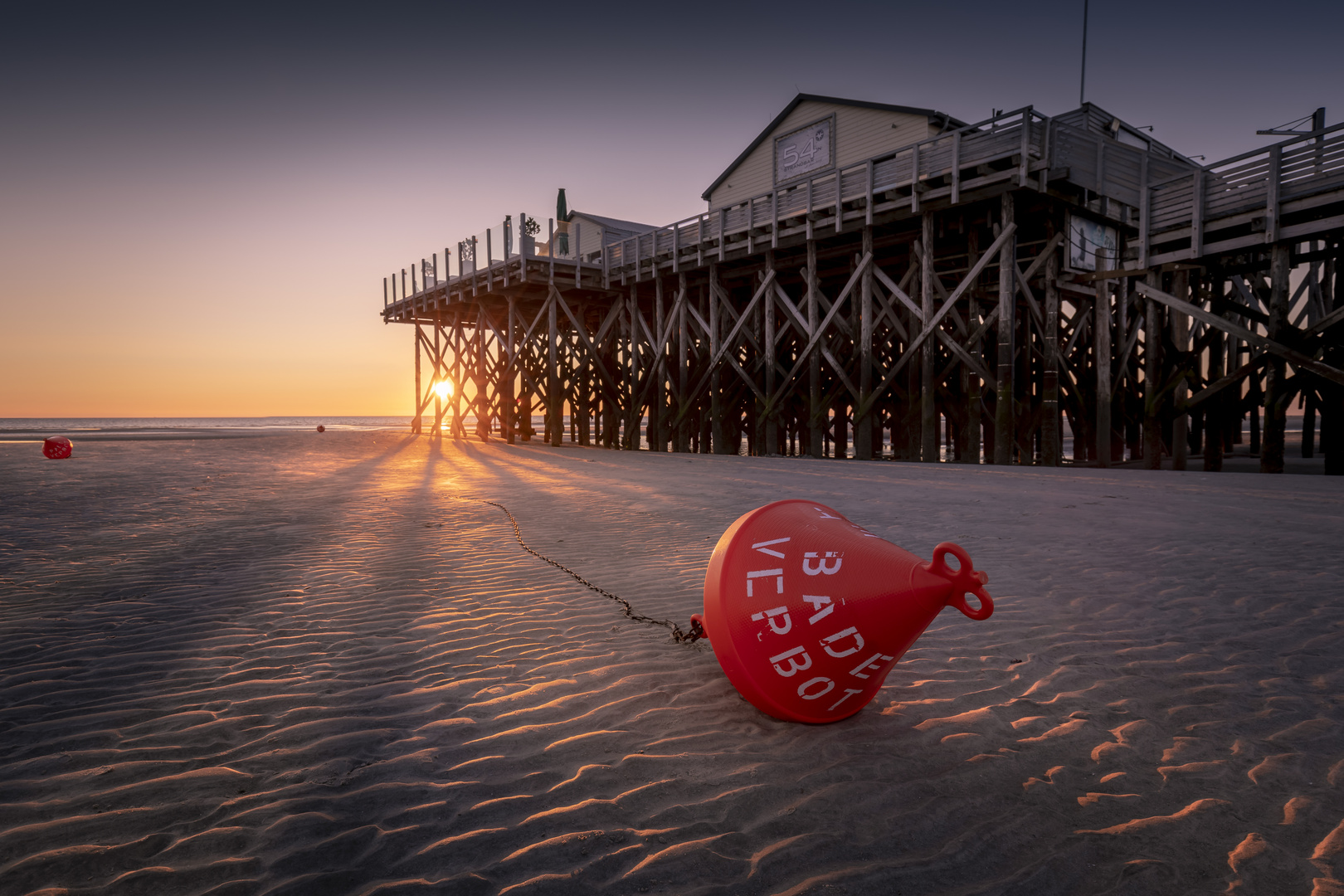 Sankt Peter Ording - Sonnenuntergang