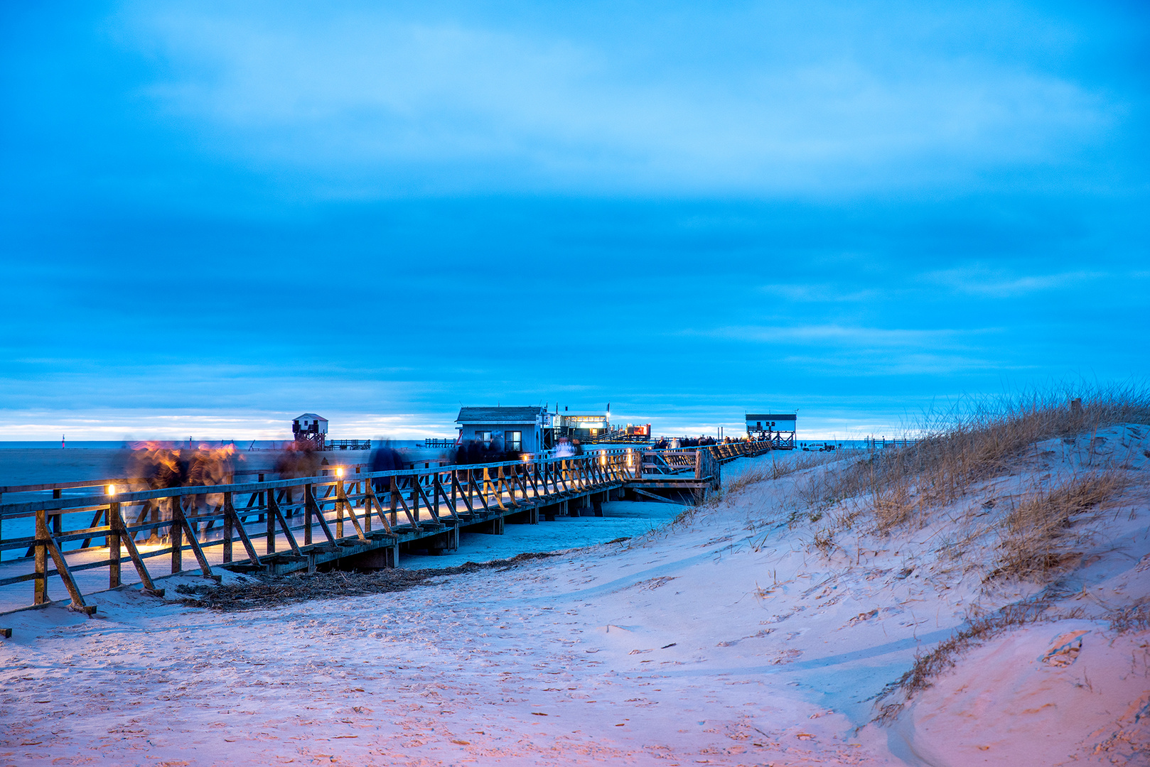 Sankt Peter Ording - Weg zum Meer