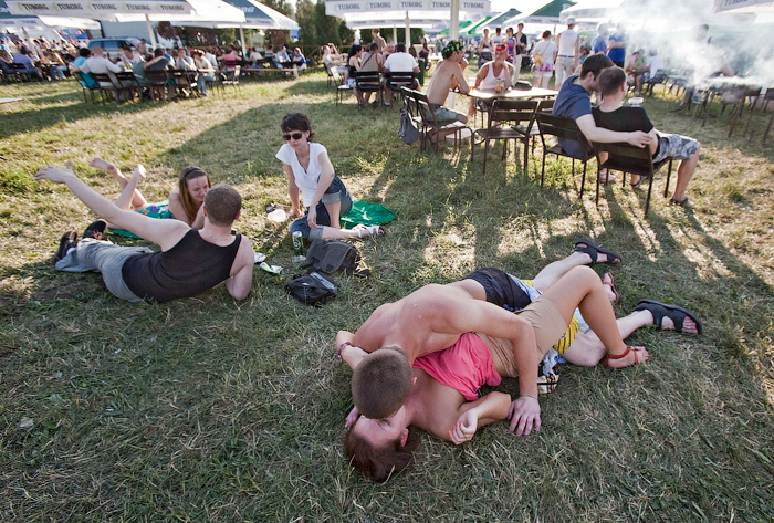 Sankt Petersburg. Bierfest...