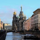 Sankt Petersburg, Gribojedow-Kanal mit  Auferstehungskathedrale