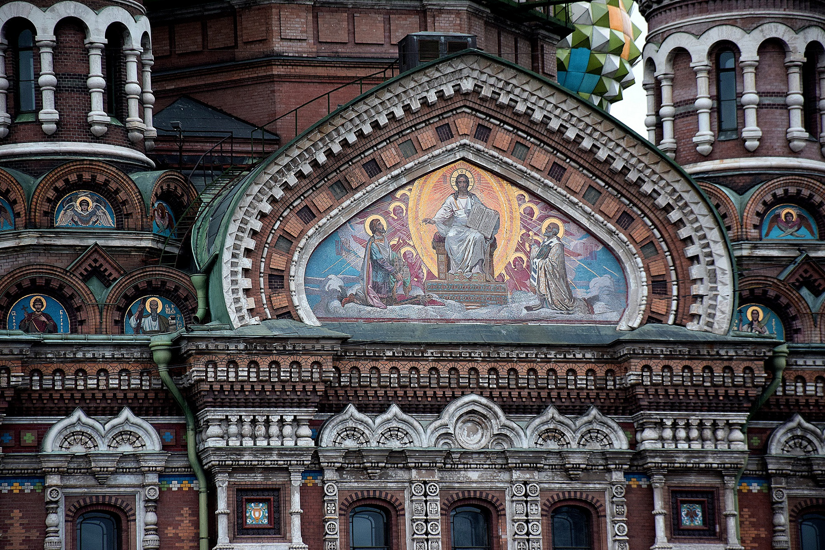 Sankt Petersburg-Kirche Detail