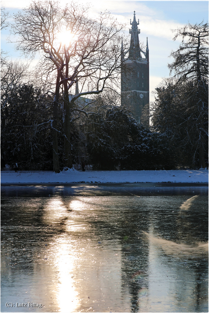 Sankt Petri im Winter