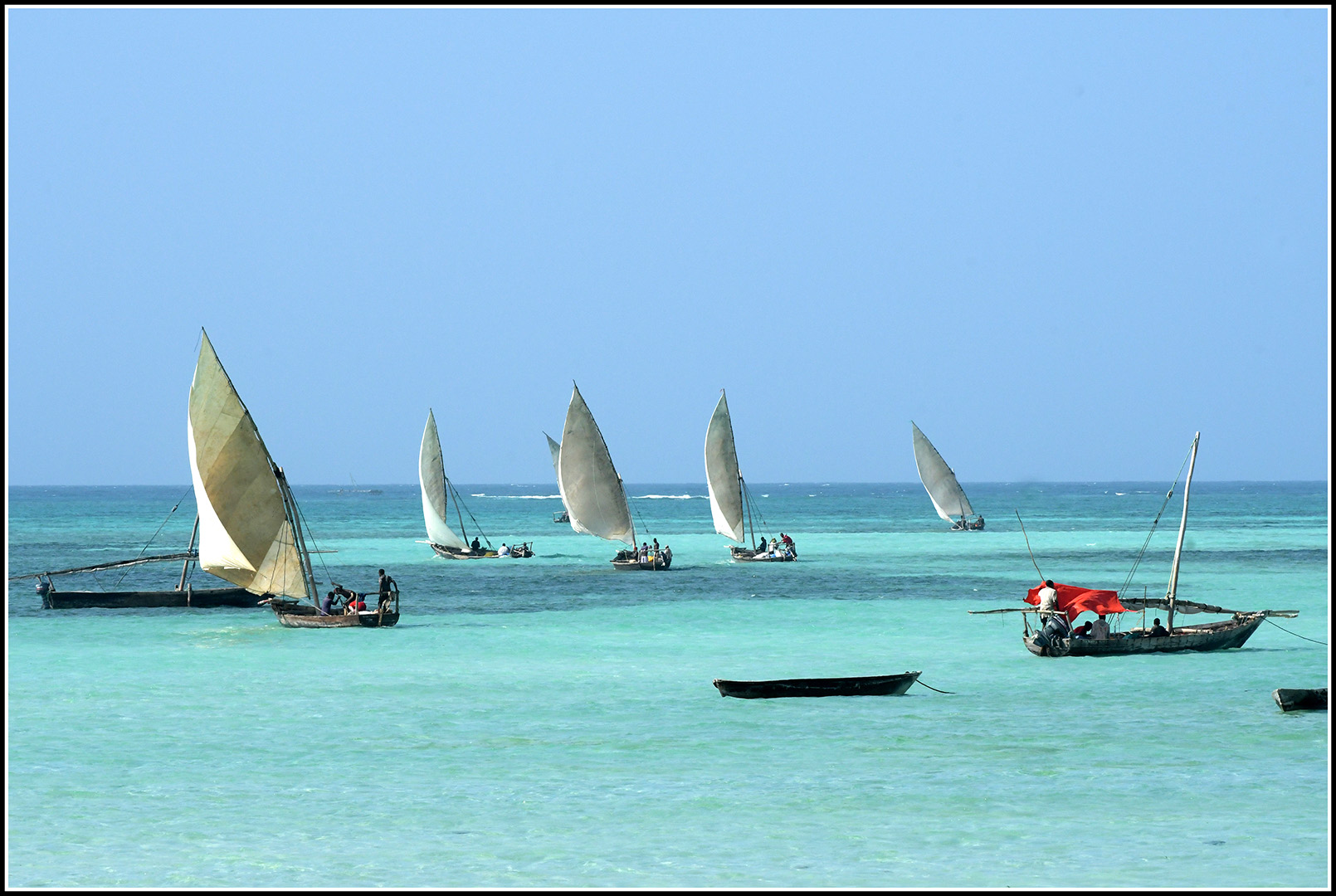 Sansibar: Daus unter Wind