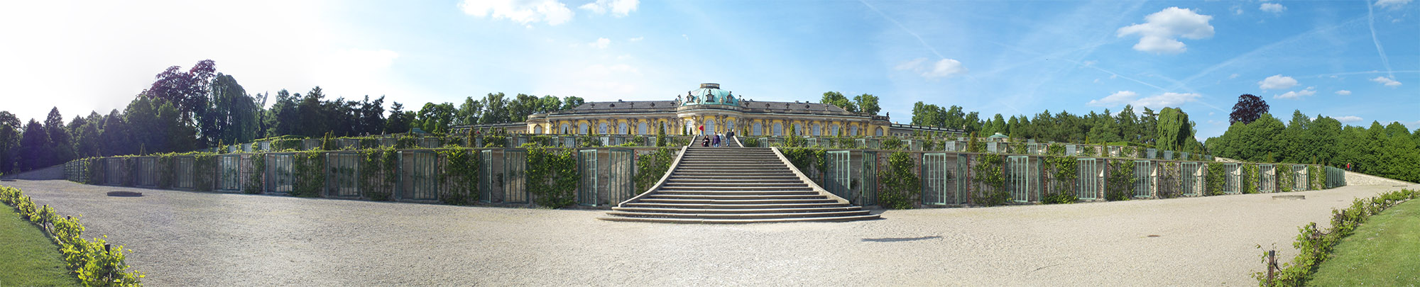 Sanssouci im Frühling 2012