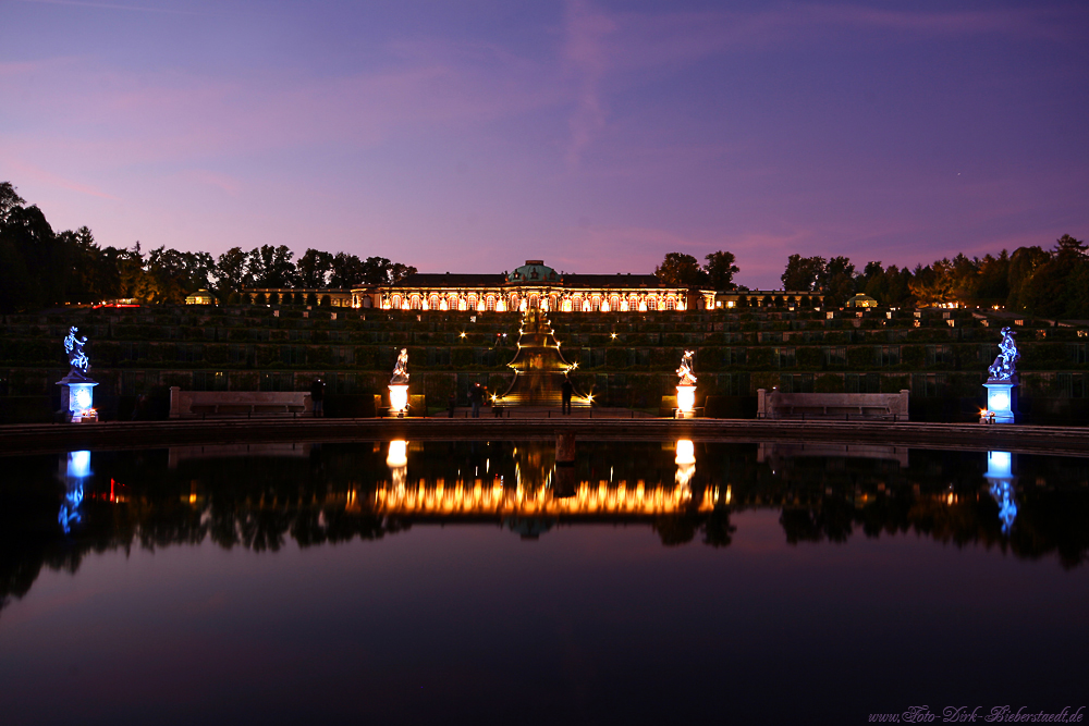 Sanssouci im Lichterglanz :)
