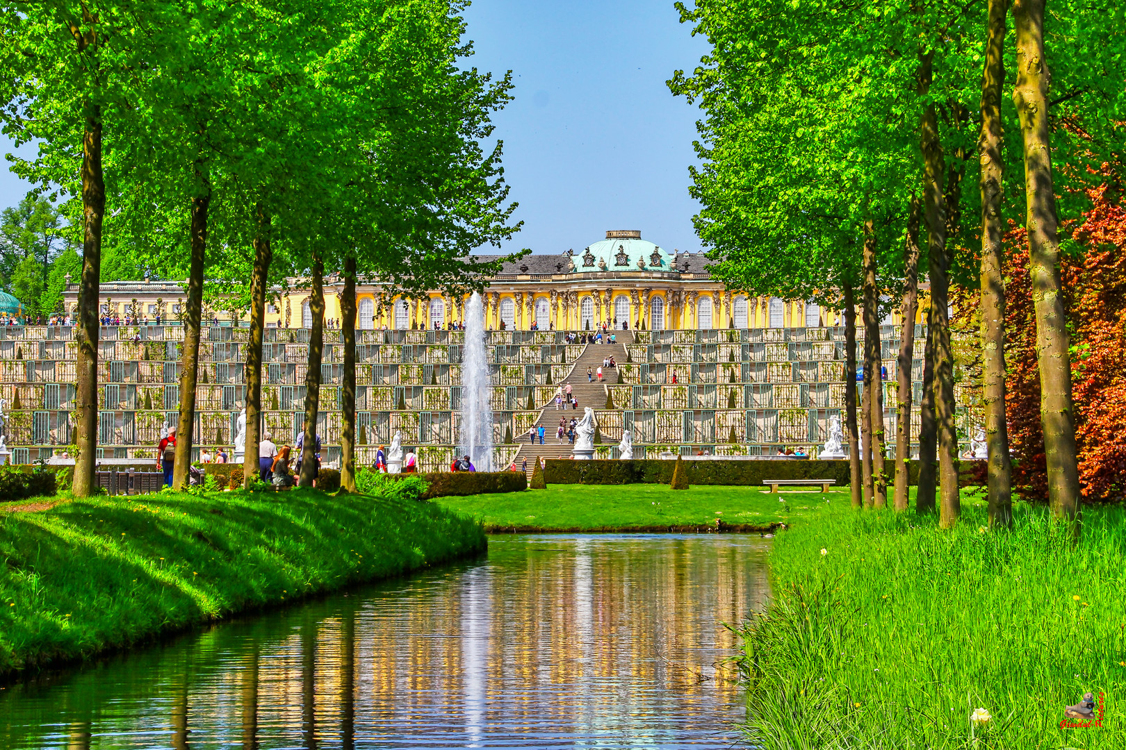 Sanssouci im Spiegel