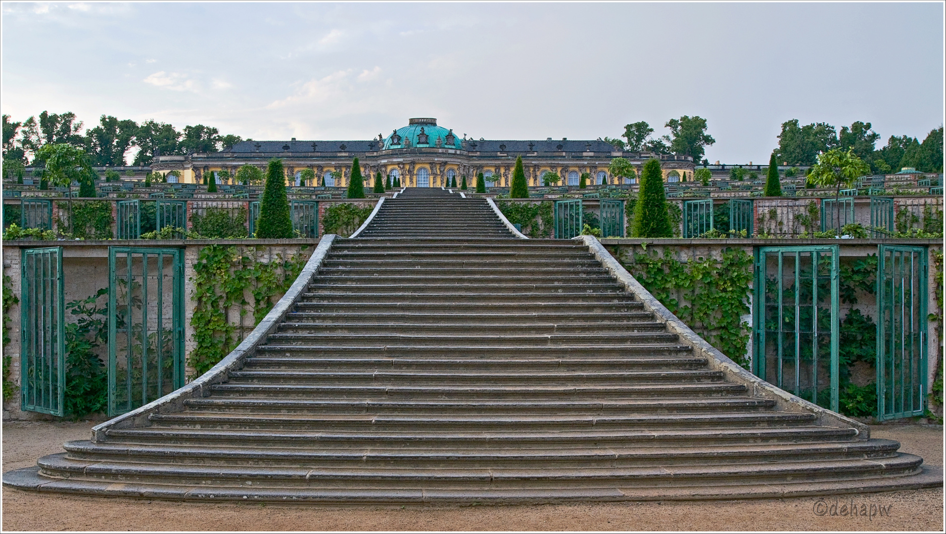 Sanssouci mal ohne Touristen