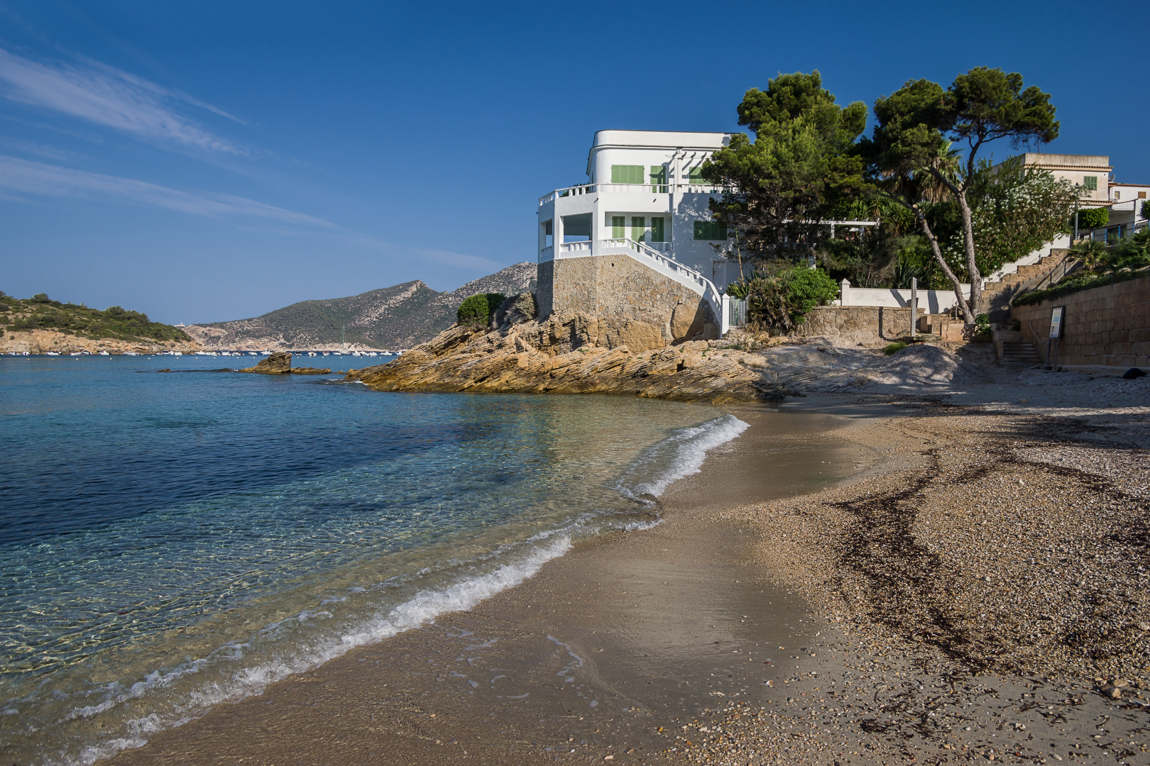 Sant Elm - morgens am Strand