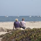 santa barbara beach couple