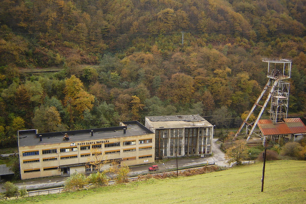 Santa Barbara colliery; Asturias - Northern Spain.