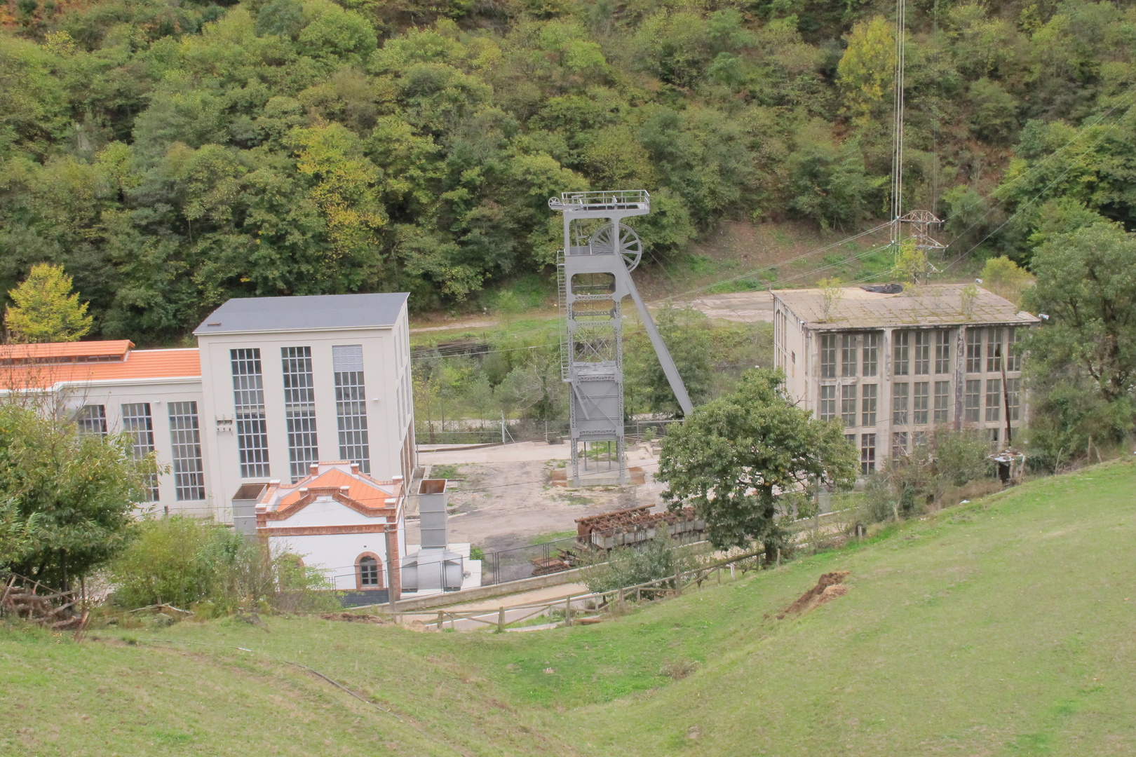 Santa Barbara colliery, pit number 2. Asturias, Northern Spain.