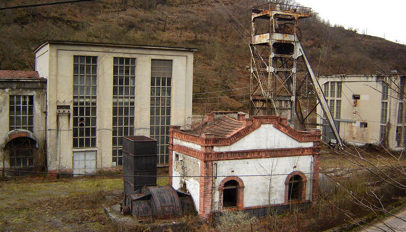 Santa Barbara mine, Asturias, northern Spain