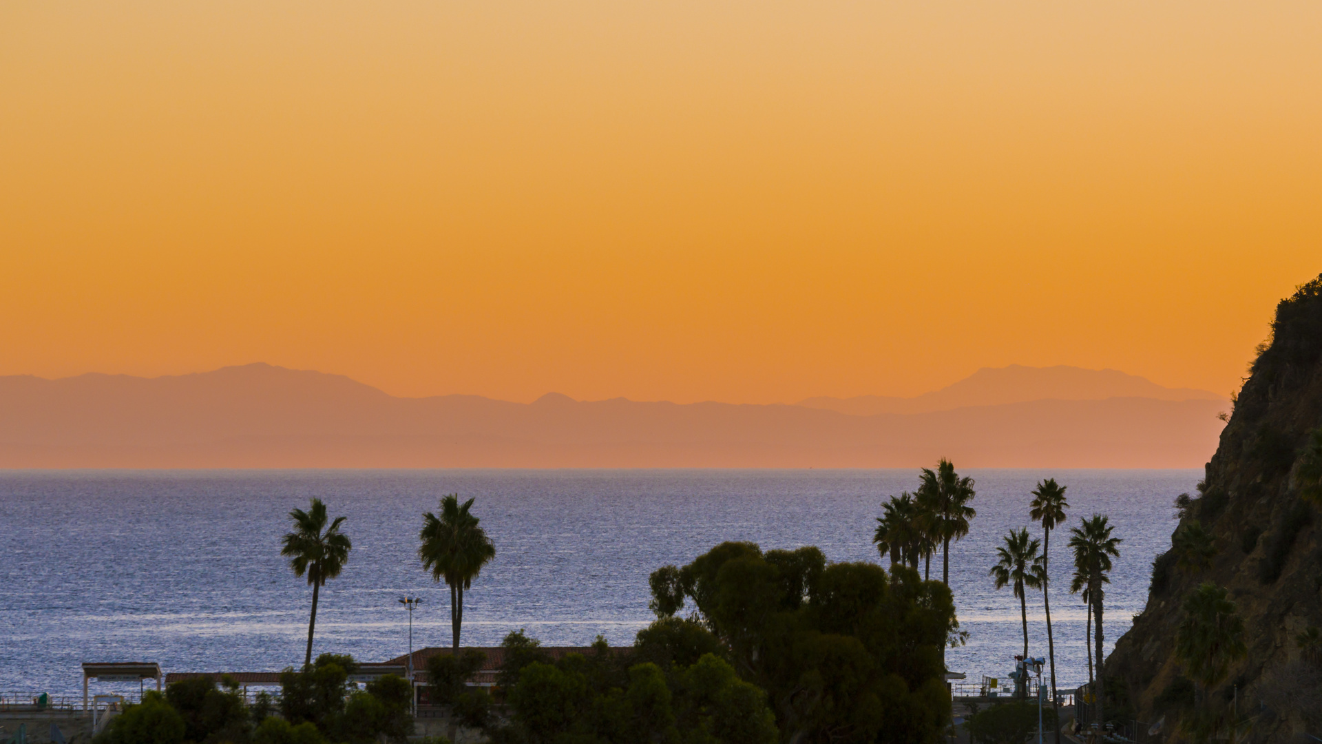 Santa Catalina Island, Avalon, CA  __ Sonnenaufgang