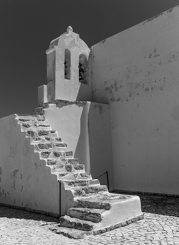 Santa Catarina von Sagres, Aufgang zum Glockenturm