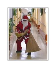 Santa Claus is on his way ( ho ho ho )