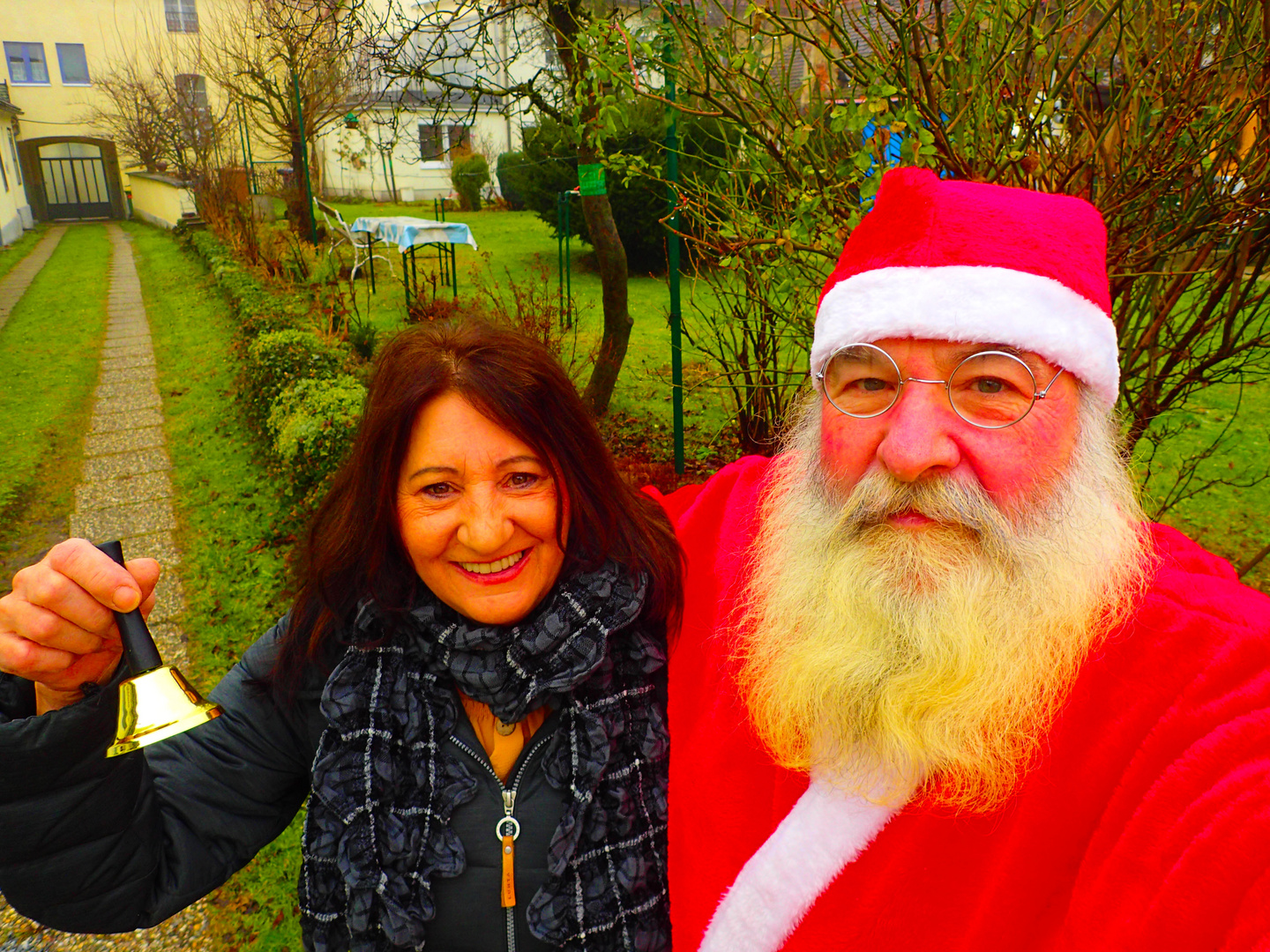 santa claus mit engerl 1