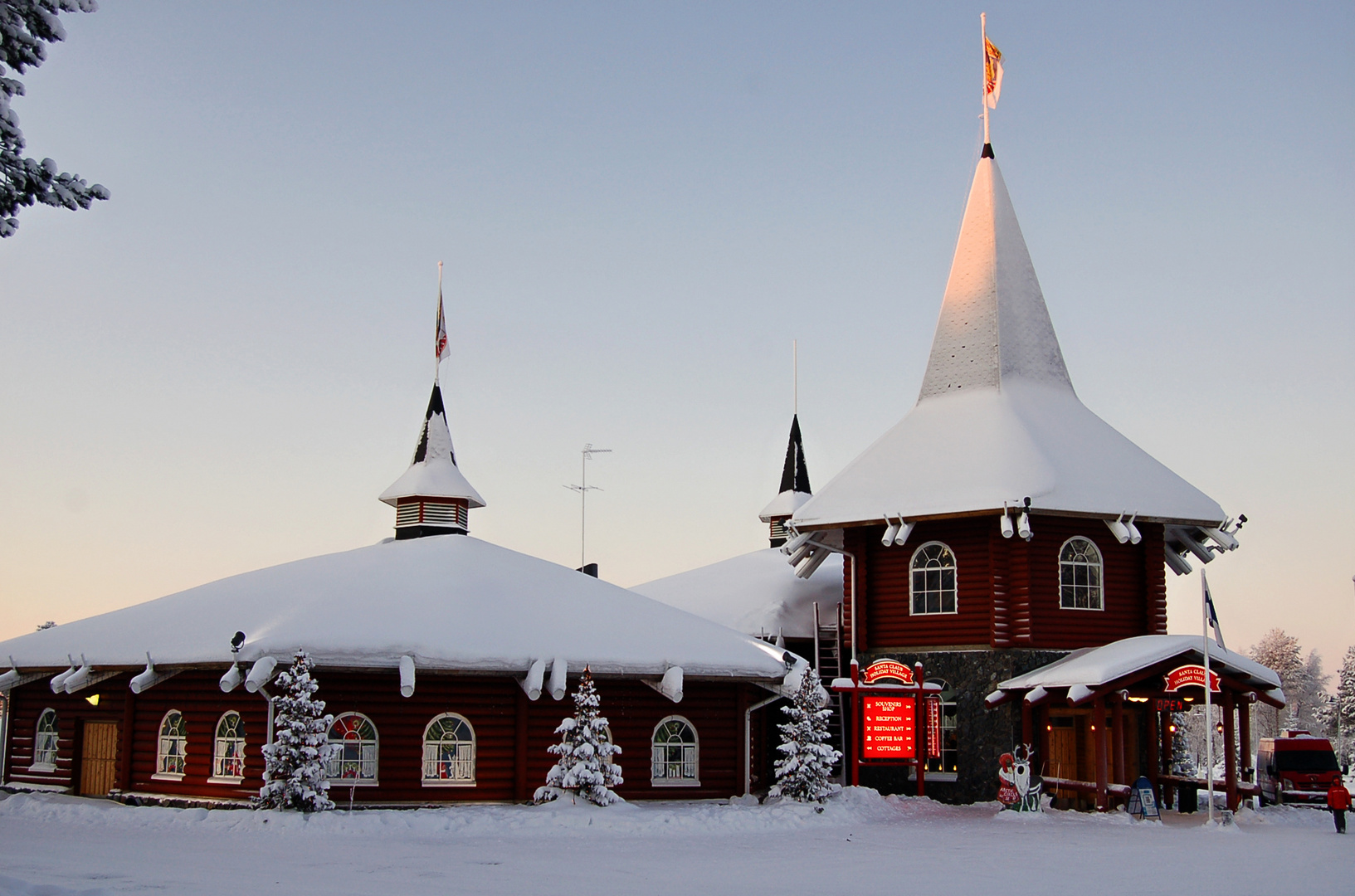 Kết quả hình ảnh cho santa claus village