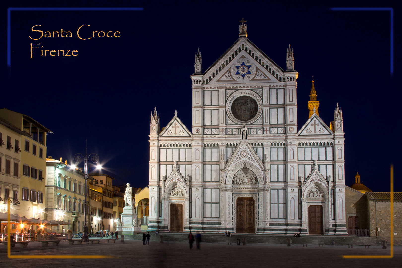 Santa Croce bei Nacht