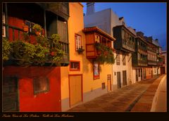 Santa Cruz bei Nacht - Calle de Los Balcones