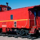 Santa Fe Caboose CE-1 AT&SF #999126 abgestellt...