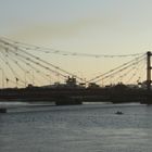 SANTA FE PUENTE COLGANTE EN COSTANERA - ARGENTINA