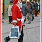 Santa goes shopping