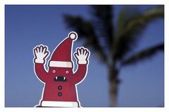 Santa im Urlaub 24. Dezember