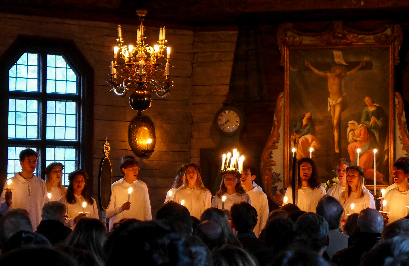 Santa Lucia in Skansen (Stockholm)