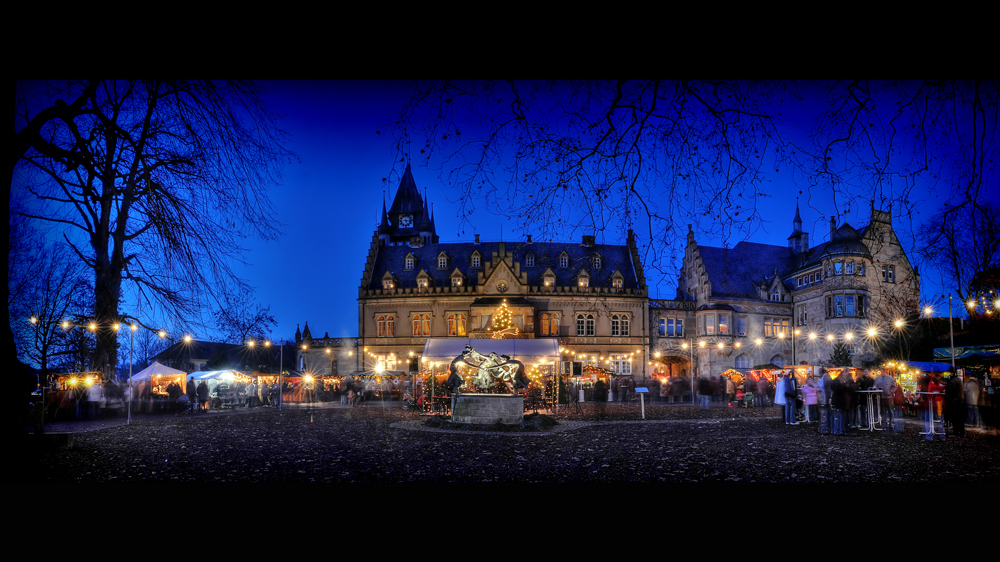 santa-lucia weihnachtsmarkt im schloss gondelsheim, kraichgau