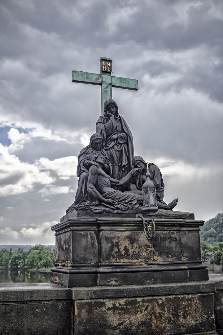 Santa Luitgarda - Puente Carlos IV