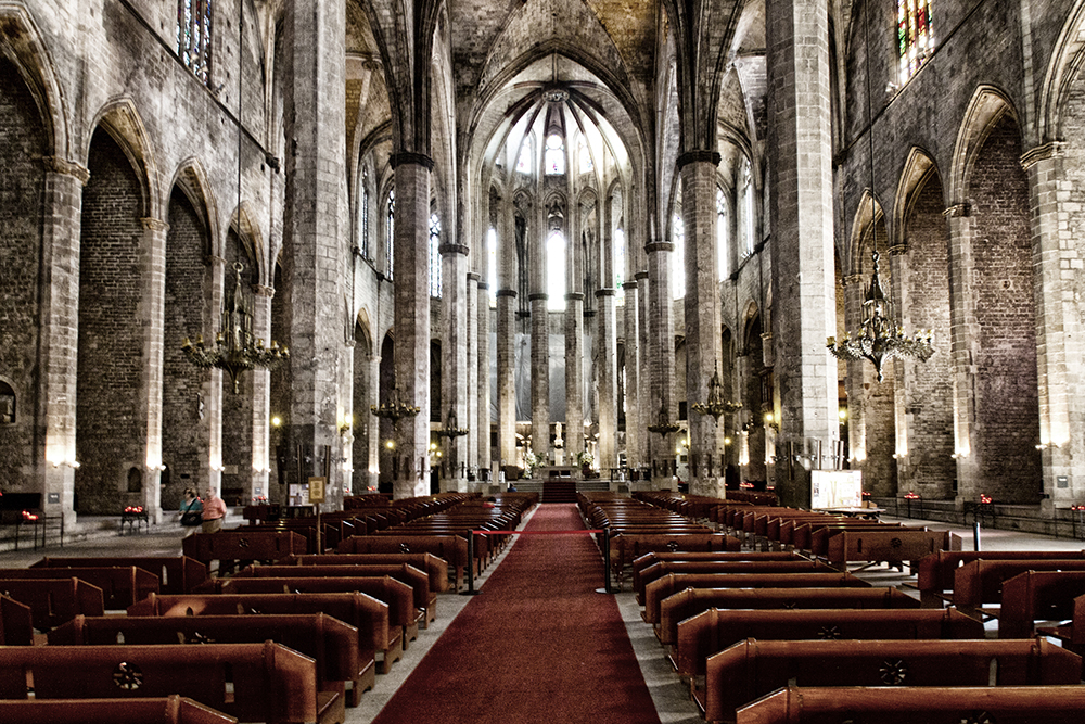 Santa Maria del Mar HDR