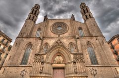 Santa Maria del Mar in Barcelona...