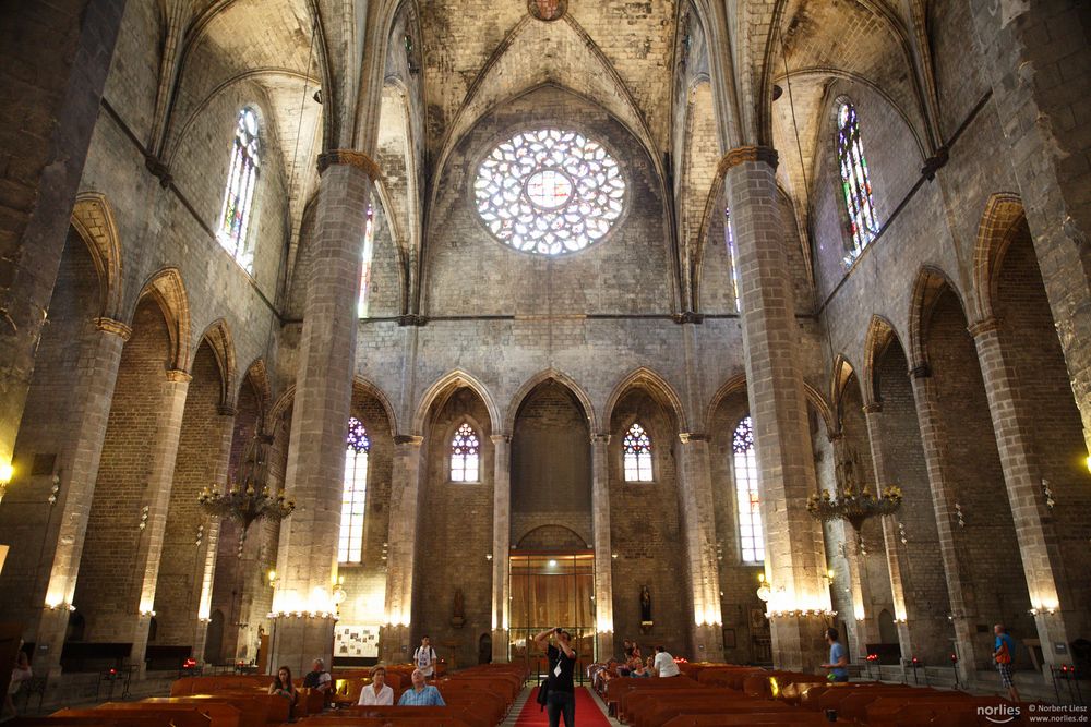 Santa Maria del Mar view