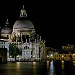 Santa Maria della Salute bei Nacht