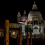 Santa Maria della Salute bei Nacht