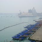 Santa Maria della Salute dans la Brume .