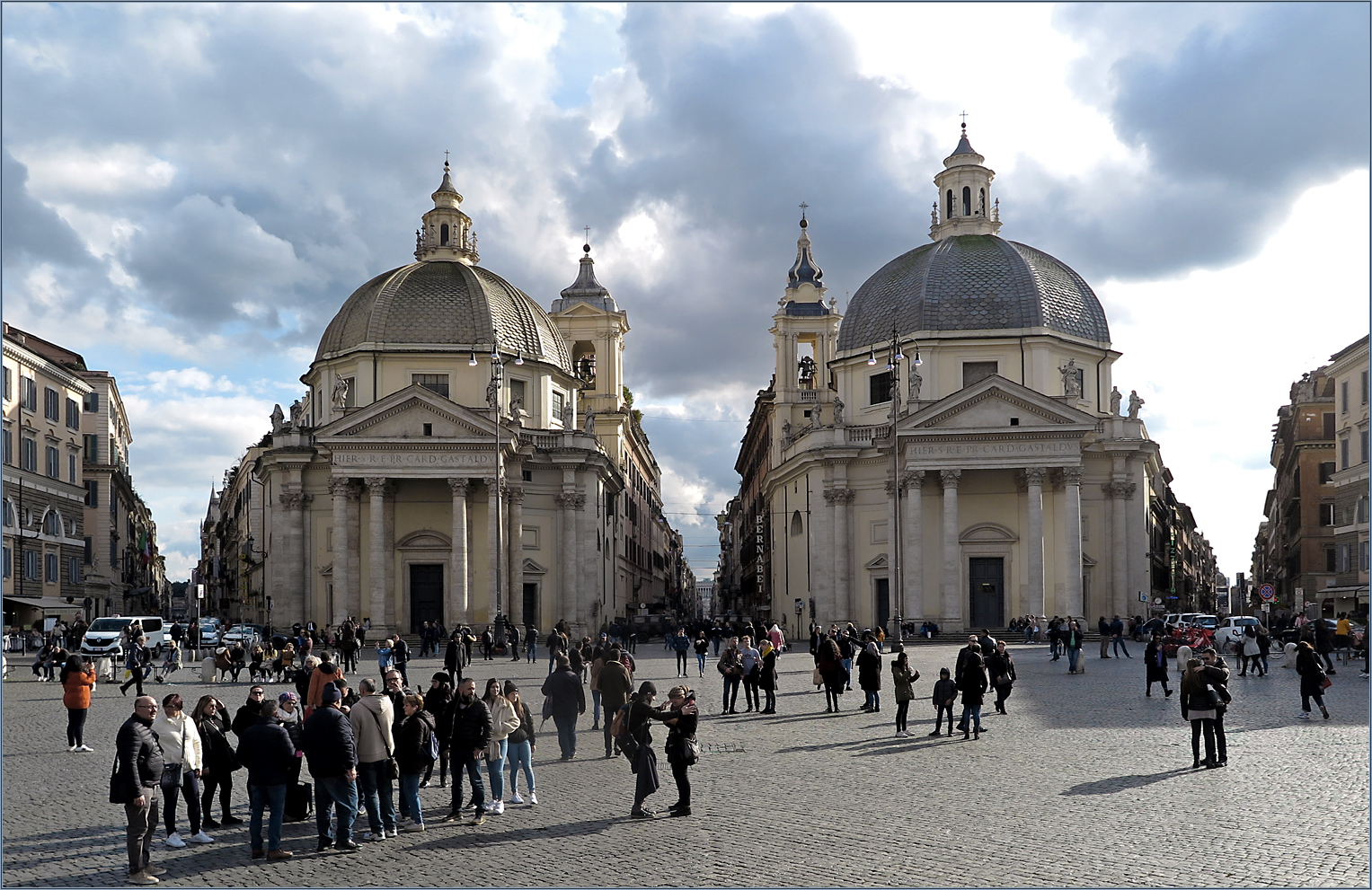 Santa Maria in Montesanto & Santa Maria dei Miracoli - Rom